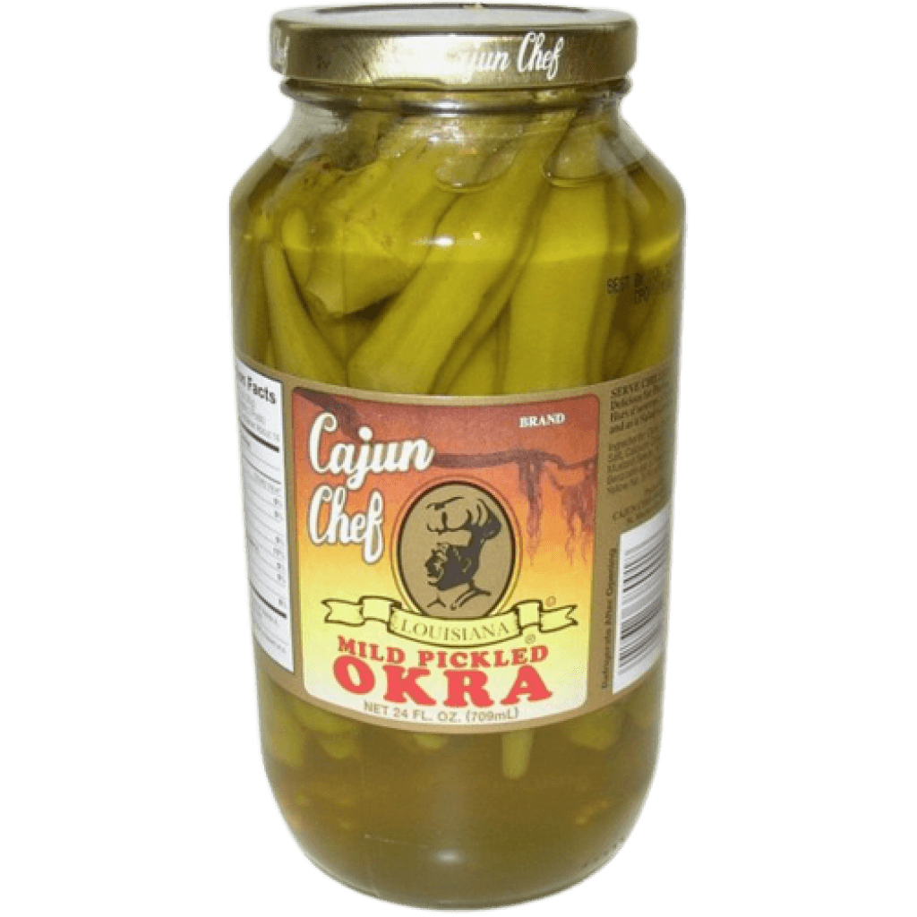 Cajun Chef Mild Pickled Okra 24 oz